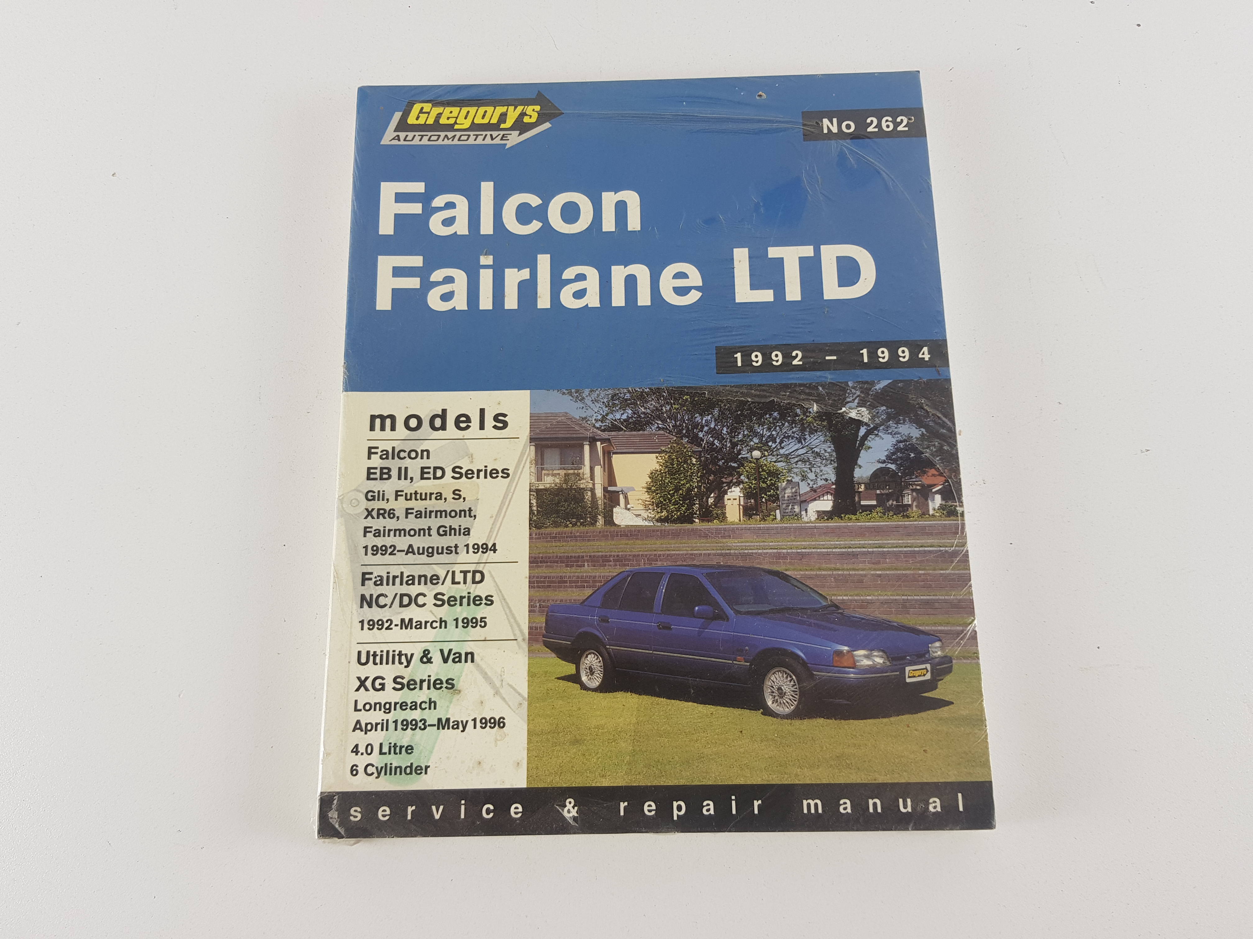 xg 95 ford falcon ute workshop manual